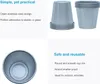 Intirilife 5x gobelets empilables en acier inoxydable de 55 Voir les images du produit 3
