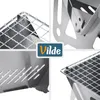 Vilde | Barbecue de camping pliable - 28x18x12 cm - Petit Voir les images du produit 4