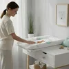 Fasciatoio 50x70 cm, bianco con orsetto - lavabile e Anteprima dell’immagine prodotto 6