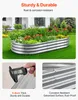 SucceBuy Hochbeet aus Metall 1800x900x290 mm, Pflanzbeet Produktbild-Vorschau 3
