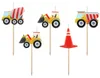 Kinder Party Set Baustelle Kindergeburtstag Bagger Produktbild-Vorschau 2