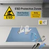 Minadax 180 x 60cm Antistatik ESD Computer Matte Tischmatte Produktbild-Vorschau 4