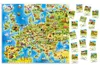 CASTORLAND Vzdelávacia puzzle mapa Európy Náhľad obrázku produktu 2