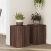 vidaXL Pflanzenständer 2 Stk. Braun Eiche 25x25x35 cm Produktbild-Vorschau 2
