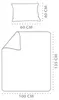Kinderdecke Baby Ganzjahresdecke 135x100 cm - Bettdecke Produktbild-Vorschau 5