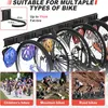 Portabici da parete TOJ – 3 guide con 4 ganci per Anteprima dell’immagine prodotto 3