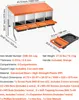 VEVOR Nid de ponte 1060x525x675 mm, 4 compartiments, nid de Voir les images du produit 7