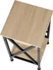 Odkládací stolek Dayton 35x35x70,5 cm - Průmyslové dřevo Náhled obrázku produktu 12