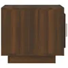 vidaXL Table basse marron imitation chêne 51x50x45 cm Bois Voir les images du produit 6