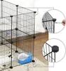 Ohrada pro malá zvířata ANIMAL 143x73x71 cm, černá Náhled obrázku produktu 5