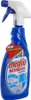 A blue spray bottle of bathroom cleaner. Náhled obrázku produktu