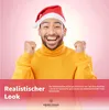 2x Cappello di Babbo Natale - Cappello di Natale rosso per Anteprima dell’immagine prodotto 2