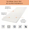 Kinderbett 80x180 mit Matratze, Rausfallschutz, & Produktbild-Vorschau 2