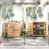 Outsunny Gartenschrank mit Pflanztisch Holz Geräteschuppen Produktbild-Vorschau 4
