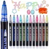 Creative Magische Metallic Marker 12 Stück – Doppellinien Produktbild-Vorschau 2