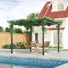 Outsunny Pergola autoportante Style Contemporain - Toit Voir les images du produit 2