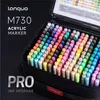 Languo M730 Acrylic Marker Pro – profesionálna sada 192 Náhľad obrázku produktu 4