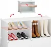 Armadio modulare guardaroba bianco scaffale chiuso armadio Anteprima dell’immagine prodotto 2