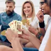 Karty do gry złote gold plastikowe wodoodporne 54 karty do Podgląd zdjęcia produktu 8