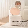 Teddy Hocker mit Stauraum Rund Sitzhocker Produktbild-Vorschau 5