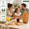 Set mit 6 Schneidebrettern für Frühstückssnacks auf einem Produktbild-Vorschau 8