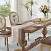 Grauer moderner Tischläufer im Frühling, 33 x 183 cm, Produktbild-Vorschau 5
