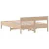 vidaXL Letto in legno massiccio senza materasso 140x200 cm Anteprima dell’immagine prodotto 6