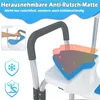 TWOLIIN Chaise de douche avec accoudoirs et dossier Voir les images du produit 8