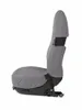Werkstattschoner PKW Baumwolle grau Airbag 00136 Produktbild-Vorschau 2