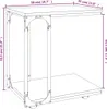 vidaXL Odkládací stolek s kolečky Sonoma 50x35x55,5 cm Náhled obrázku produktu 8