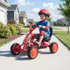 KOMFOTTEU Gokart für Kinder, Tretauto mit verstellbarem Produktbild-Vorschau 9