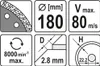 Yato YT-6024, 18 cm, Ocel, 1 kusů Náhled obrázku produktu 5