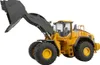 A yellow Volvo wheel loader toy is shown against a white background. Náhľad obrázku produktu