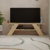 TV-Tisch Houseland Farfalla 120 cm Eiche natur Produktbild-Vorschau 4