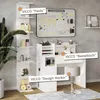 Vicco Biurko , 100 x 50 cm, Biały Podgląd zdjęcia produktu 2