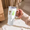 Mr. & Mrs. Panda Thermobecher Schildkröte Maus - Weiß - Produktbild-Vorschau 3