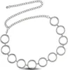 EDIBAZZAR | Silberner Taillengürtel mit Metallkettenösen Produktbild-Vorschau 7