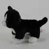 Kuscheltier Katze schwarz-weiß 14 cm Stoffkatze Produktbild-Vorschau 2
