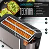 Arendo Toaster 4 Scheiben Edelstahl Langschliz, Produktbild-Vorschau 38
