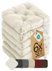 Sitzkissen Stuhlkissen Indoor & Outdoor 6er Set 42x42 cm - Produktbild-Vorschau 1