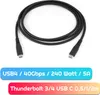 USB4 Kabel USB-C 40 Gbit/s, 240W Schnellladefunktion, Produktbild-Vorschau 4