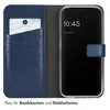 Selencia Echtleder Klapphülle Google Pixel 9 / 9 Pro - Blau Produktbild-Vorschau 3