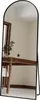 Miroir à poser de 165 × 60 cm avec cadre noir, grand miroir Voir les images du produit 13