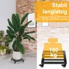 XMTECH 2 kusy kovový valček na rastliny, 30 cm podložka pod Náhľad obrázku produktu 7