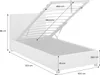 sweeek - Boxbett mit Lattenrost und Kopfteil, 90 x 190cm - Produktbild-Vorschau 7