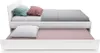 Bettgestell 120x200 cm Liegefläche, mit Bettschublade weiß Produktbild-Vorschau 2