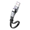 Baseus Sc5A/Qc3.0 Cavo Tipo-C 23Cm Grigio Anteprima dell’immagine prodotto 5