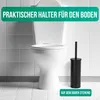 Avalo Toilettenbürste mit Halter - Freistehend - Edelstahl Produktbild-Vorschau 4