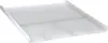 A white plastic tray or drawer, likely for an appliance, is shown from a slightly elevated angle against a white background. Produktbild-Vorschau