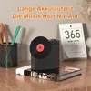 Plattenspieler-Lautsprecher, Bluetooth 5.3, 360° Produktbild-Vorschau 4